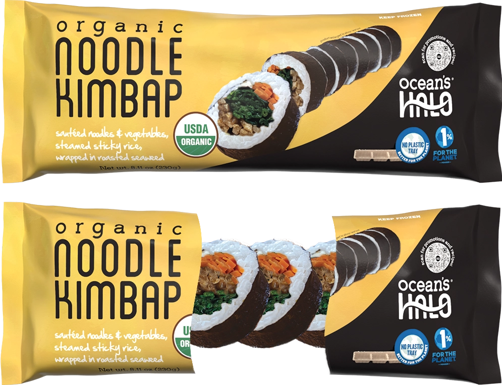 Organic Noodle Kimbap roll