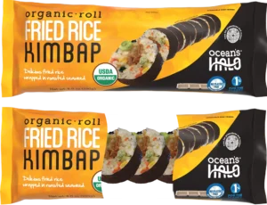 Organic Fried Rice Kimbap roll