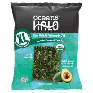 Sea Salt and avocado oil extra large seaweed snacks