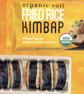 Organic Fried Rice Roll, the best new organic food product 2026